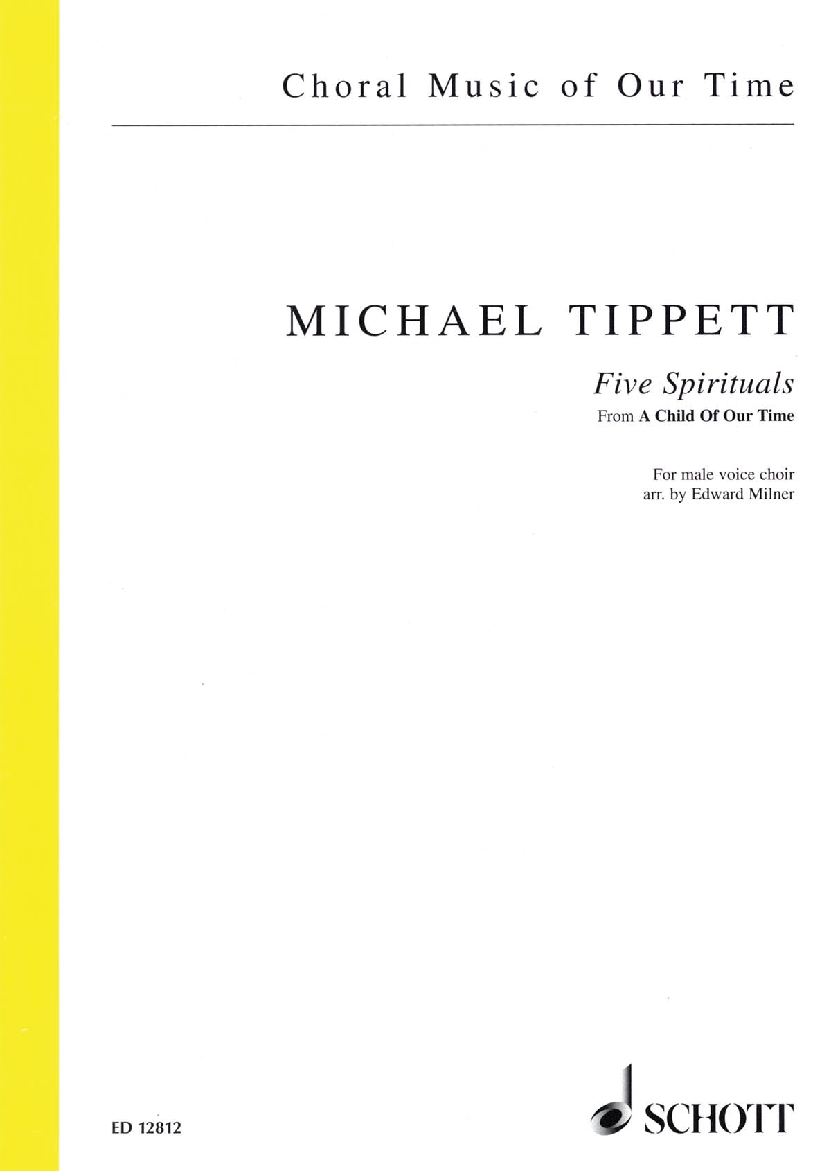 Product Cover for 5 Negro Spirituals from A Child of Our Time