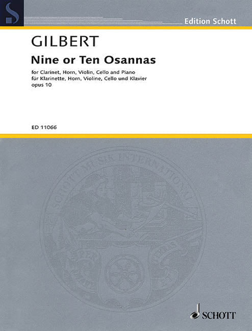 Product Cover for 9 or 10 Osannas Op. 10