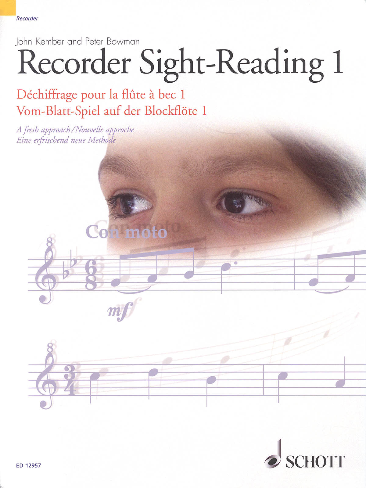 Product Cover for Recorder Sight-Reading 1