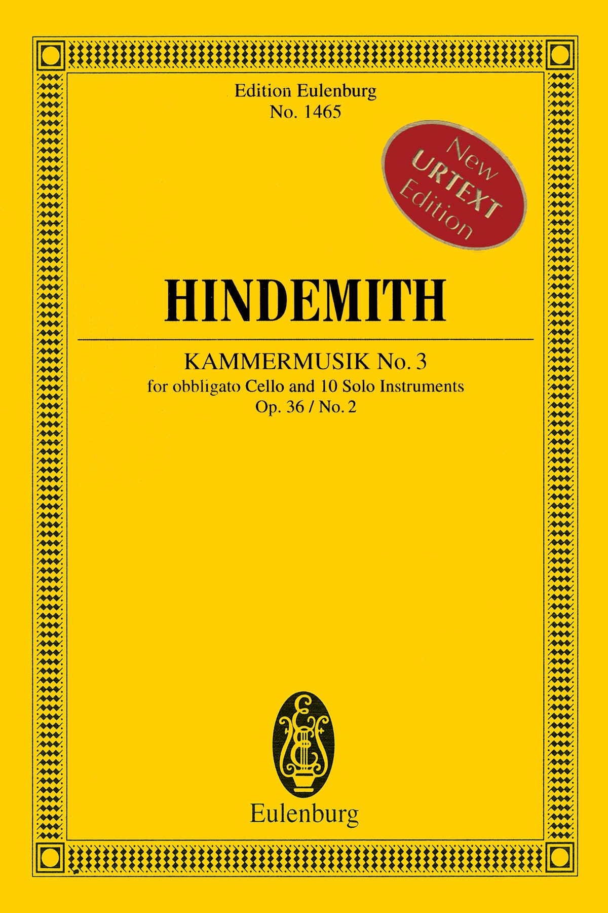 Product Cover for Kammermusik No. 3, Op. 36, No. 2