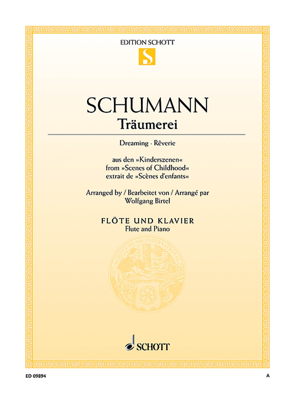 Product Cover for Träumerei, Op. 15, No. 7 (Dreaming • Reverie)