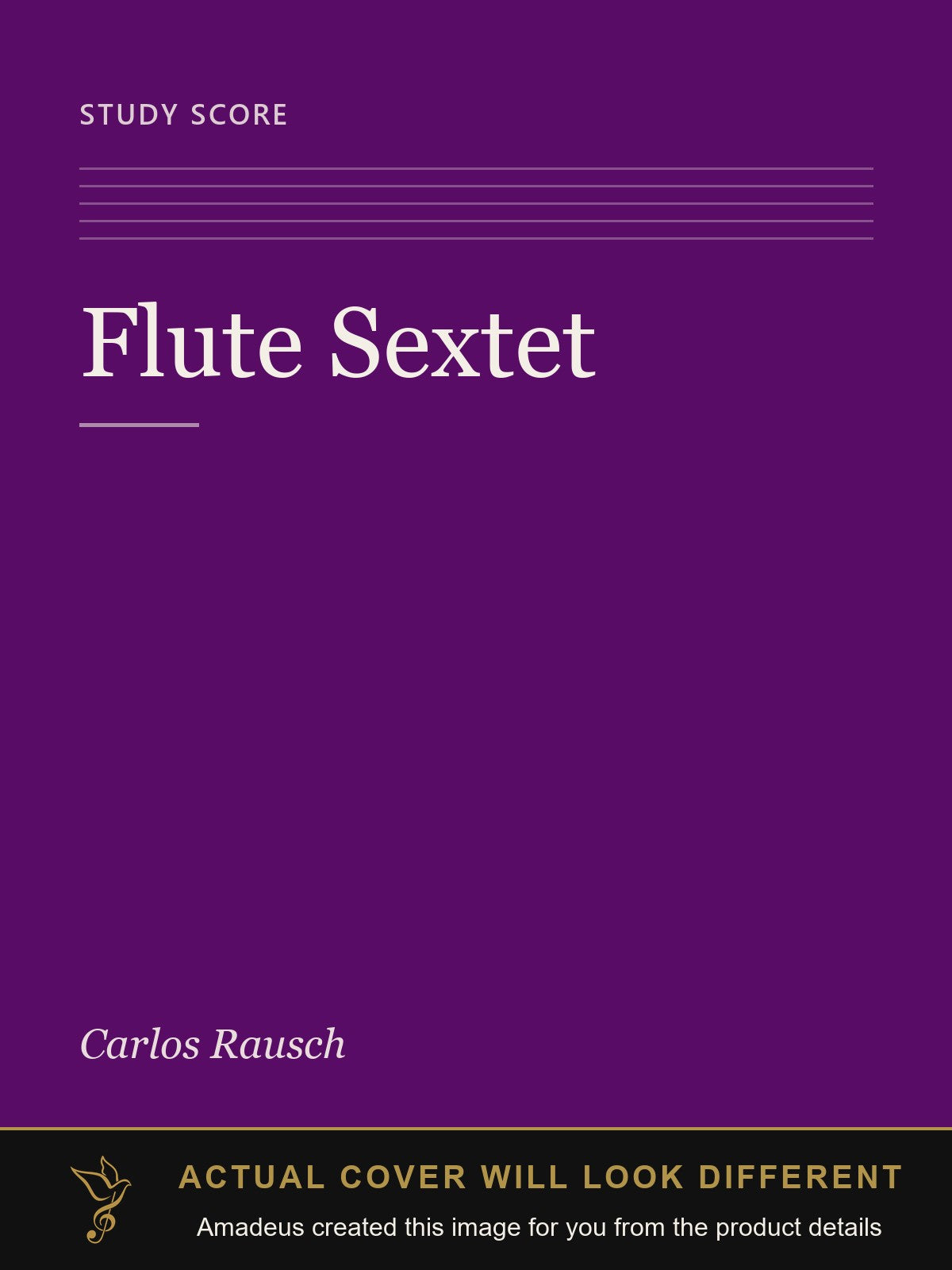 Flute Sextet - Amadeus created this image from the product details; the actual cover will look different