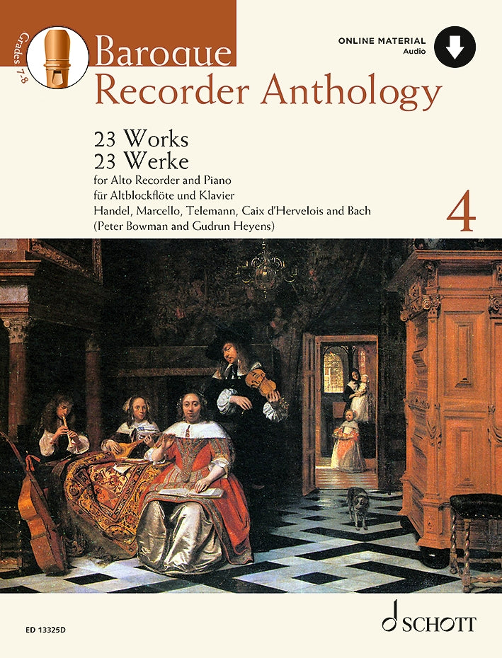 Product Cover for Baroque Recorder Anthology, Vol. 4