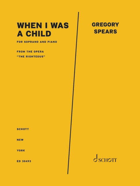 Product Cover for When I Was a Child
