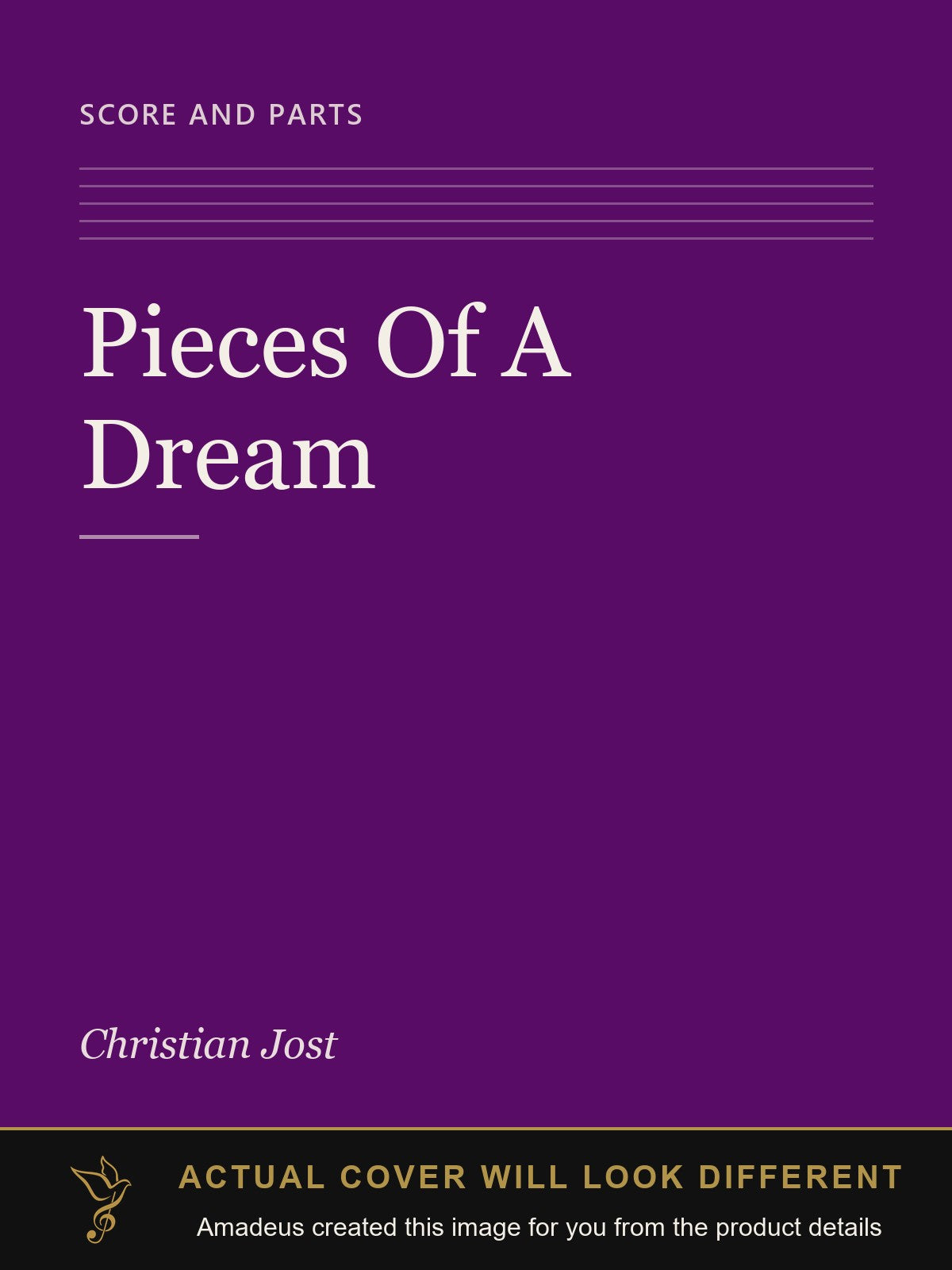 Pieces Of A Dream - Amadeus created this image from the product details; the actual cover will look different