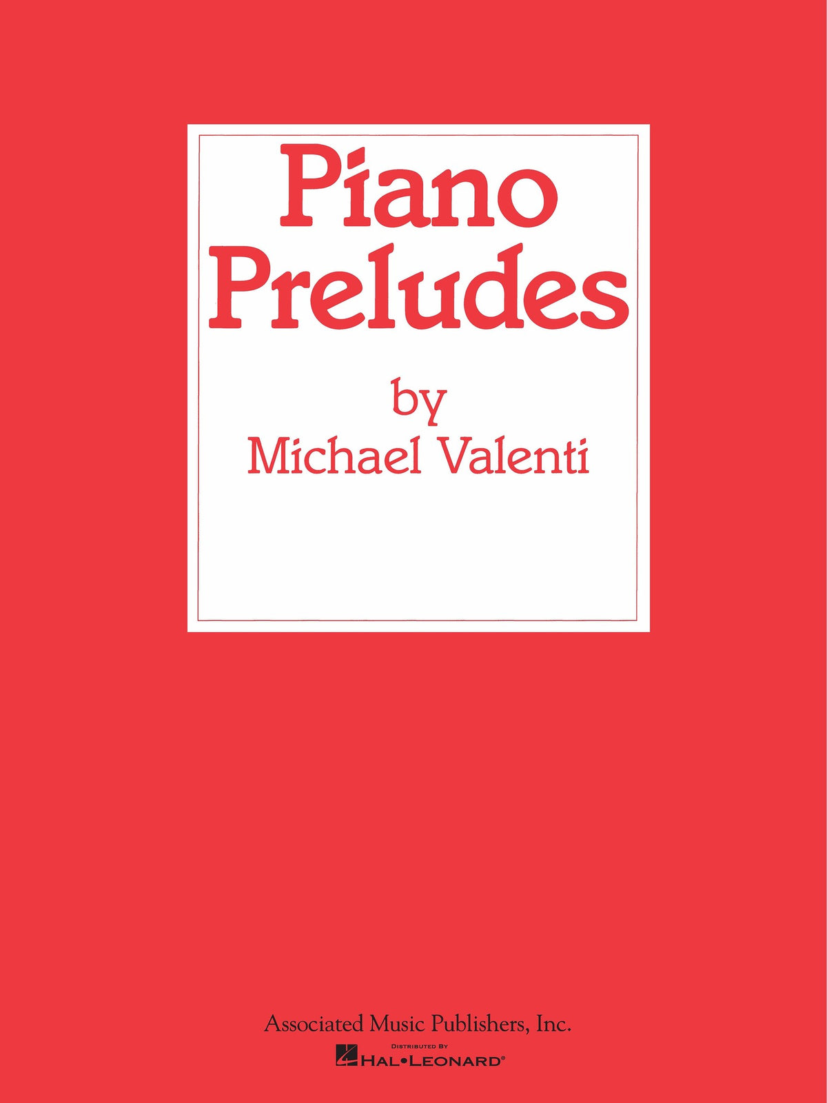 Product Cover for Piano Preludes