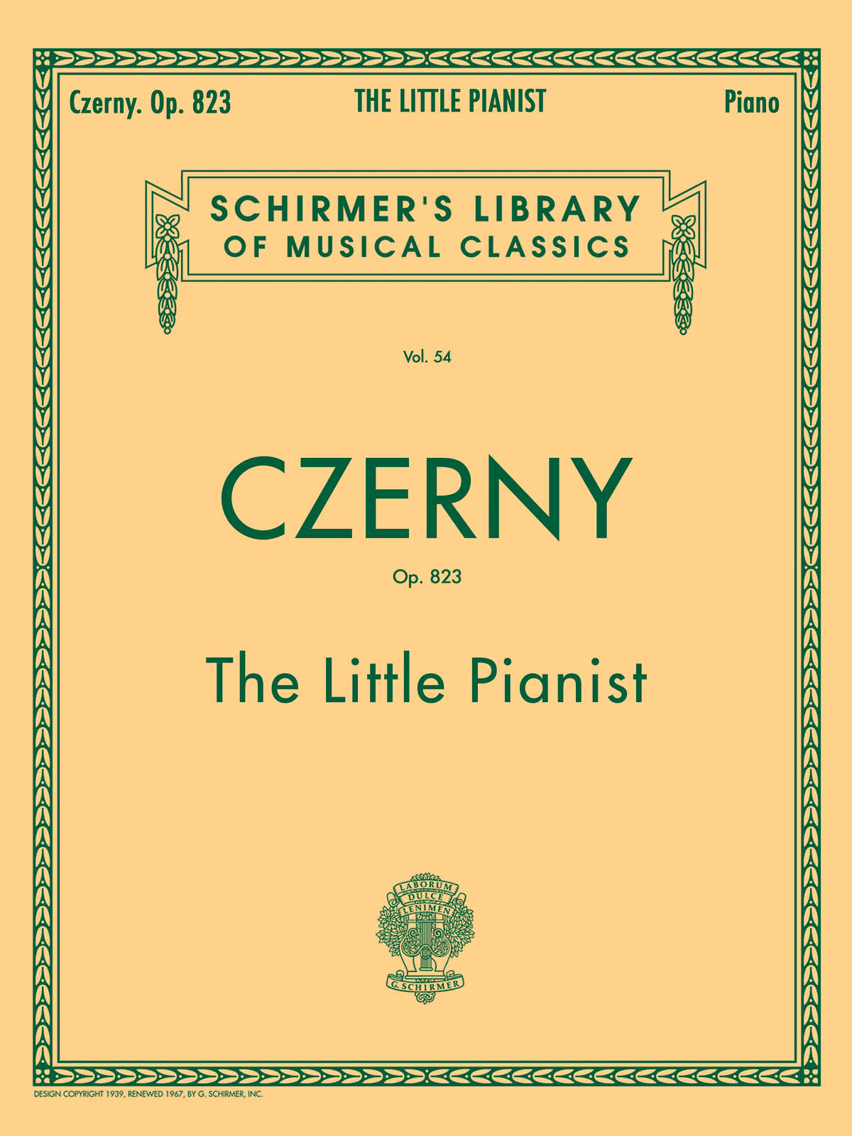Product Cover for Little Pianist, Op. 823 (Complete)