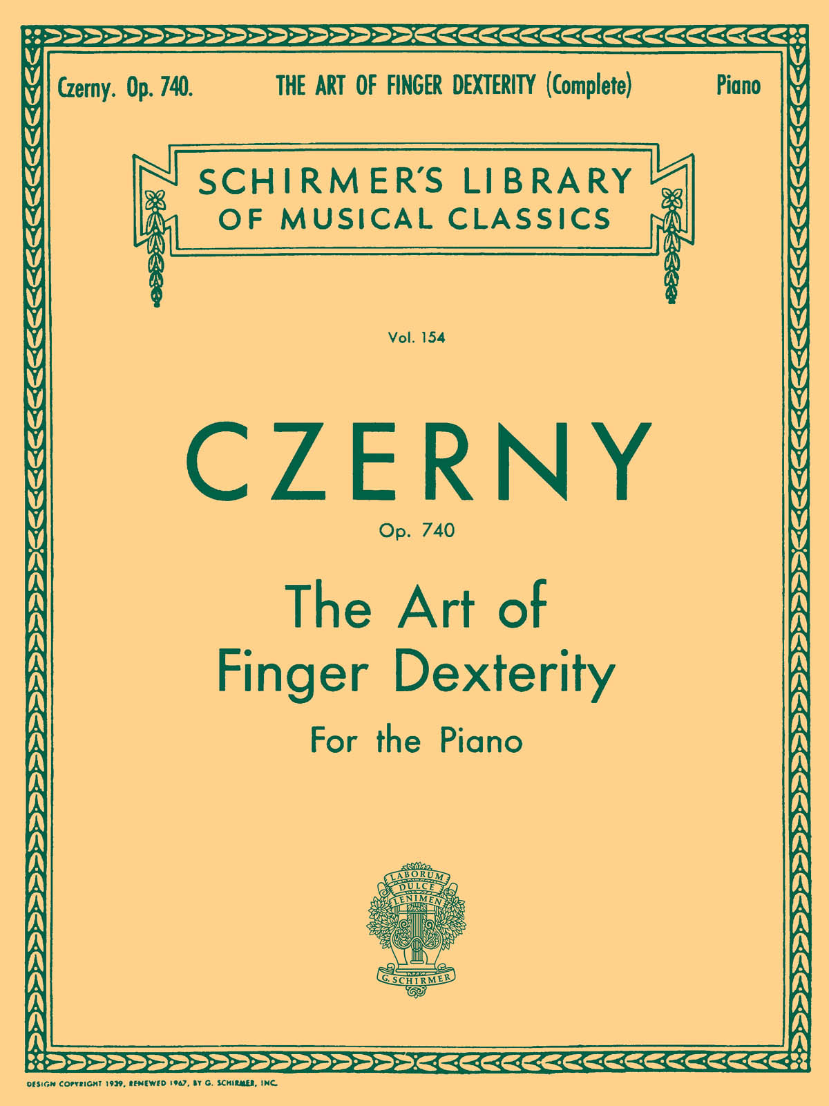 Product Cover for Art of Finger Dexterity, Op. 740 (Complete)
