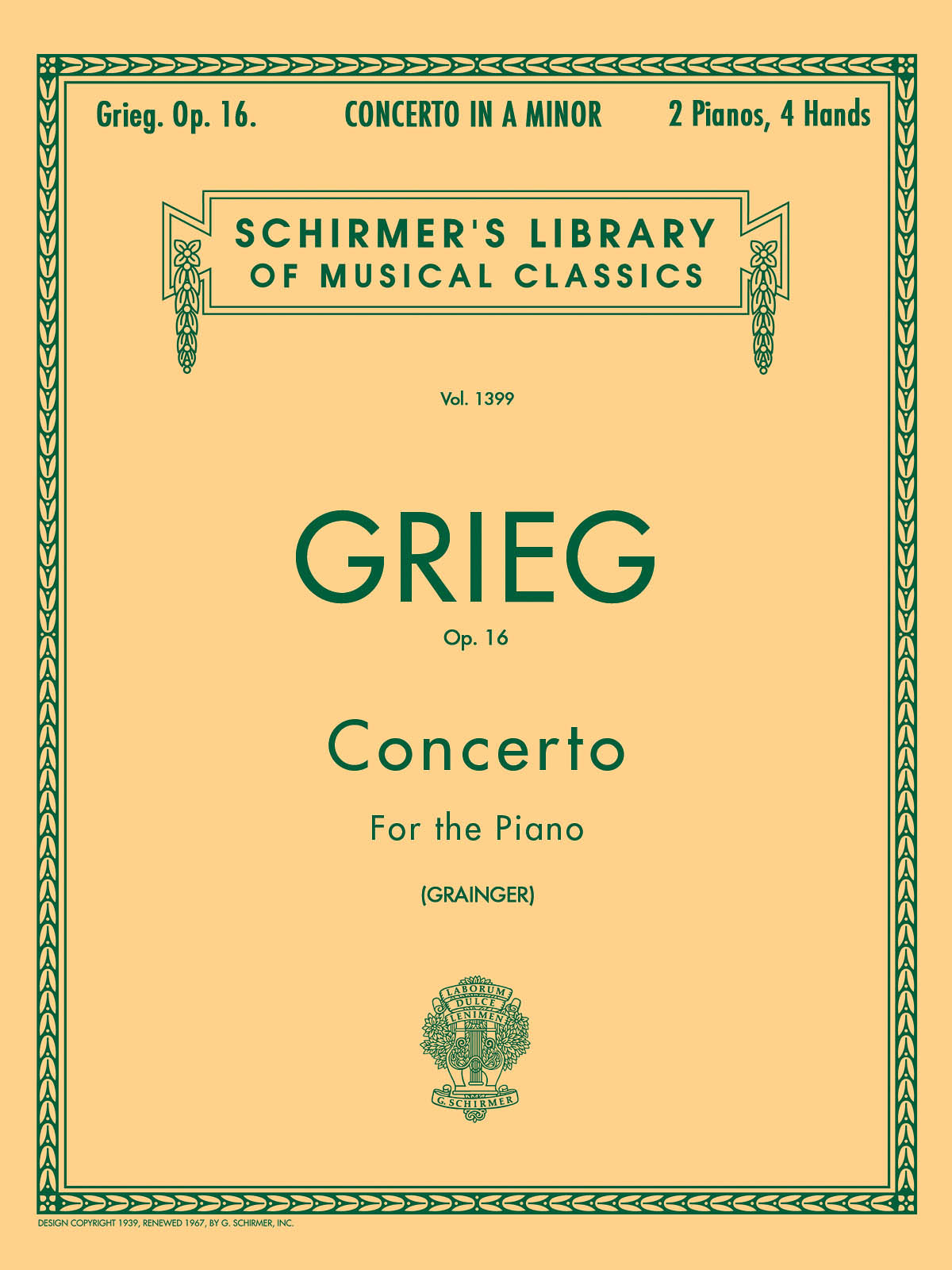Product Cover for Concerto in A Minor, Op. 16