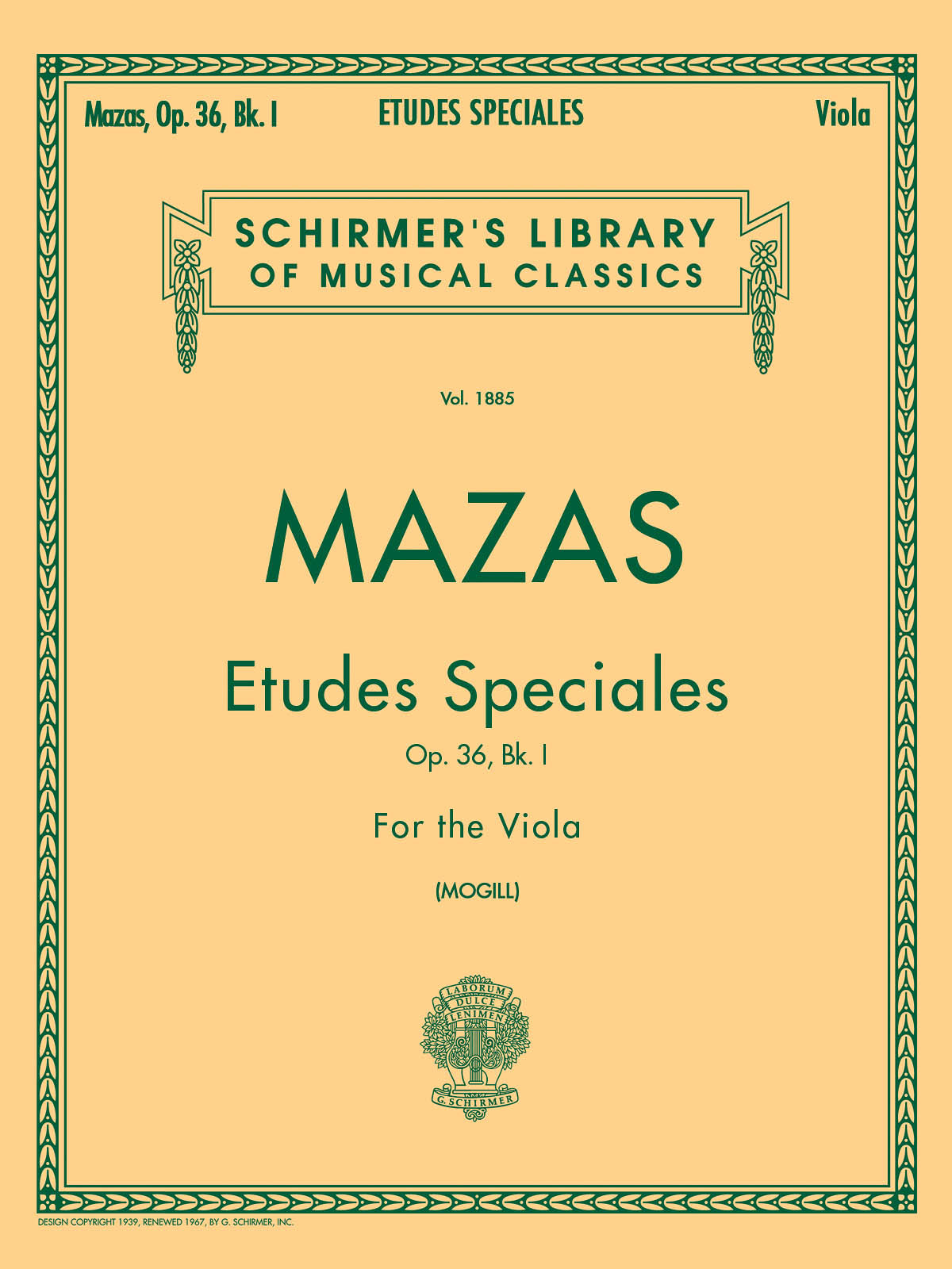 Product Cover for Etudes Speciales, Op. 36 – Book 1