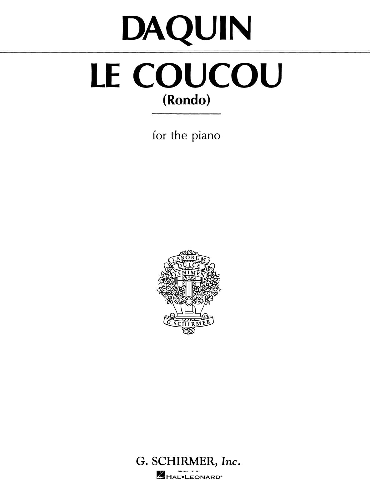 Product Cover for Cuckoo (Rondo)