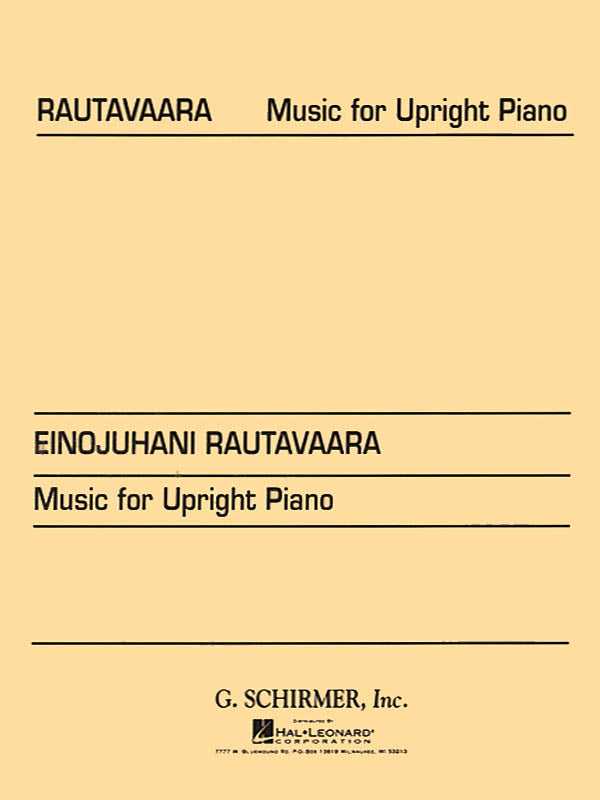 Product Cover for Music For Upright Piano Composer's Autograph Series