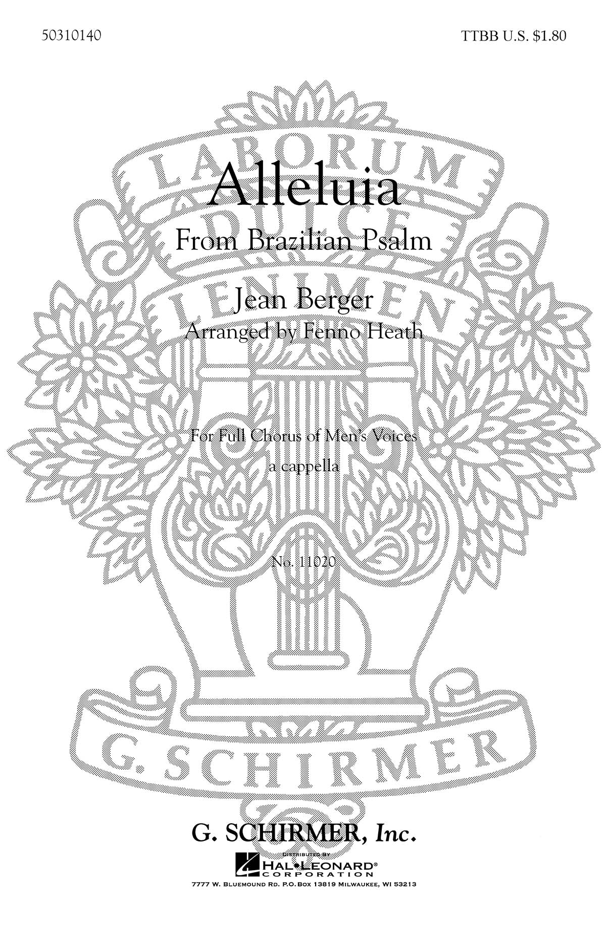 Product Cover for Alleluia (from Brazilian Psalm)
