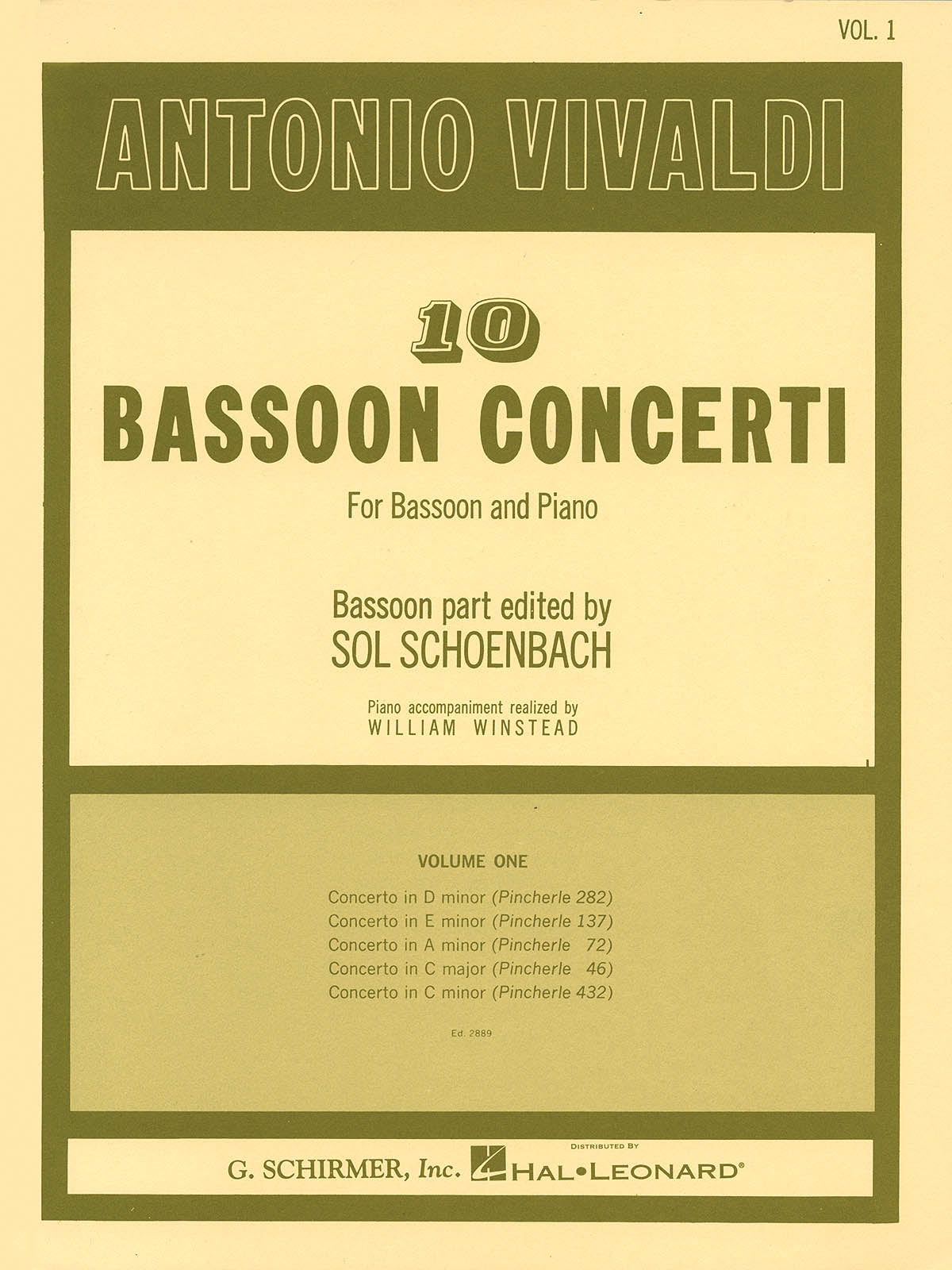 Product Cover for 10 Bassoon Concerti, Vol. 1