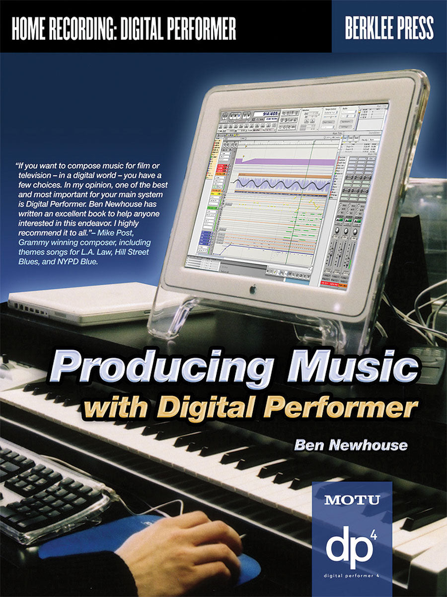 Product Cover for Producing Music with Digital Performer