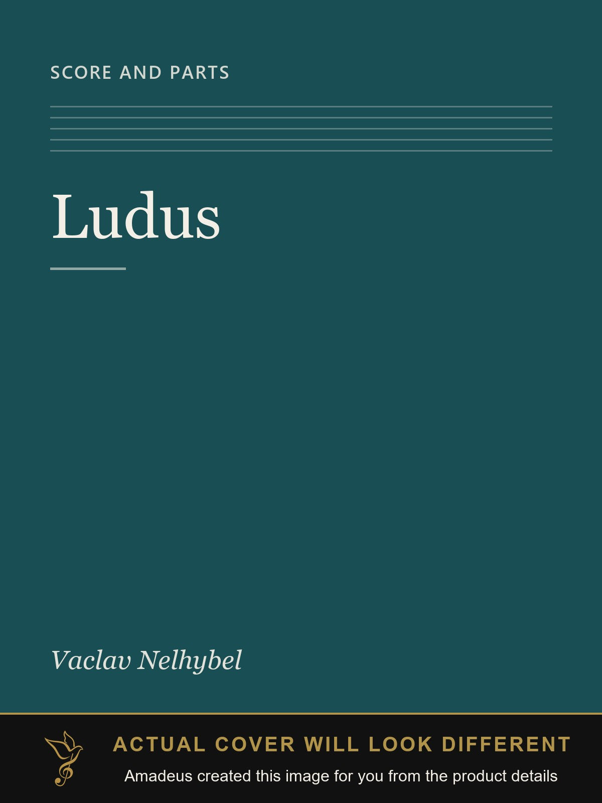 Ludus - Amadeus created this image from the product details; the actual cover will look different