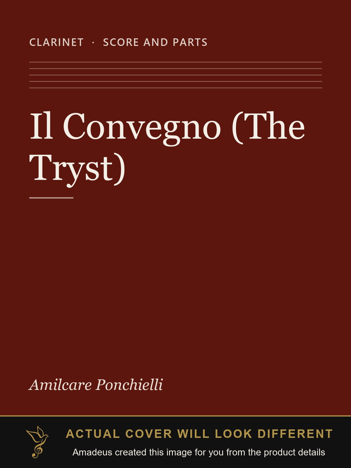 Il Convegno (The Tryst) - Amadeus created this image from the product details; the actual cover will look different