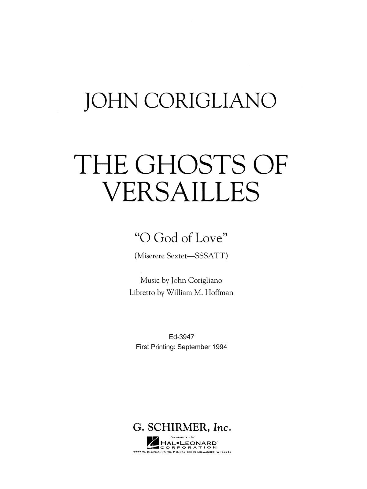 Product Cover for O God of Love