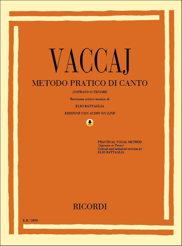 Product Cover for Practical Vocal Method (Vaccai) - High Voice