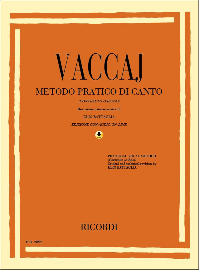 Product Cover for Practical Vocal Method (Vaccai) - Low Voice