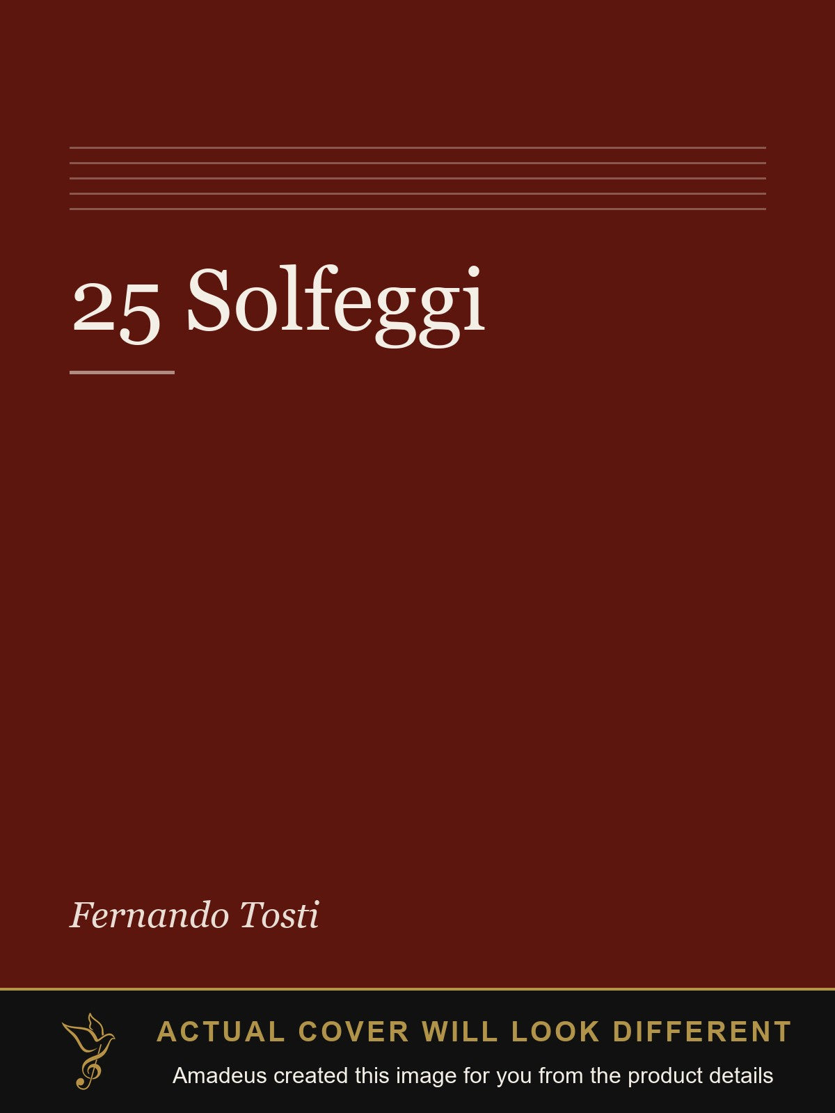 25 Solfeggi - Amadeus created this image from the product details; the actual cover will look different