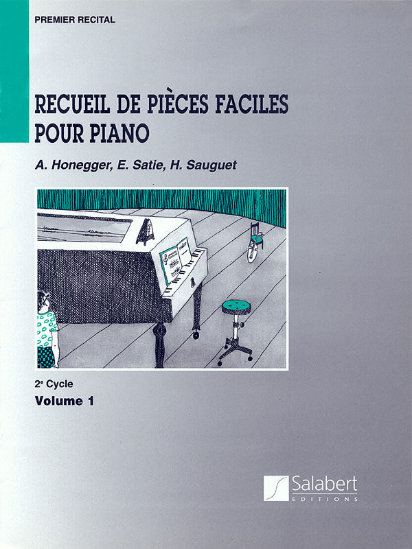 Product Cover for Recueil de Pièces Faciles Pour Piano – Level 2, Volume 1