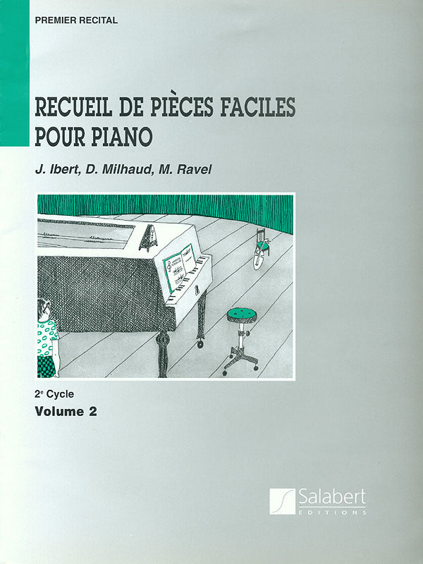 Product Cover for Recueil de Pièces Faciles Pour Piano – Level 2, Volume 2