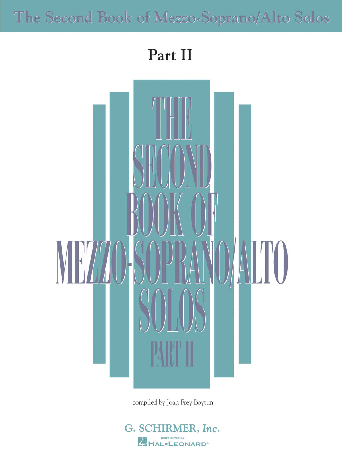 Product Cover for The Second Book of Mezzo-Soprano Solos Part II