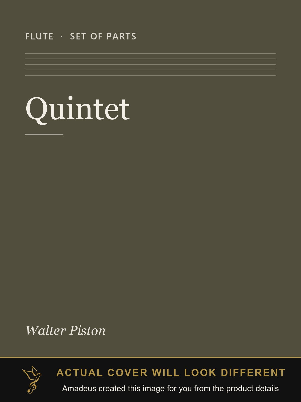 Quintet - Amadeus created this image from the product details; the actual cover will look different