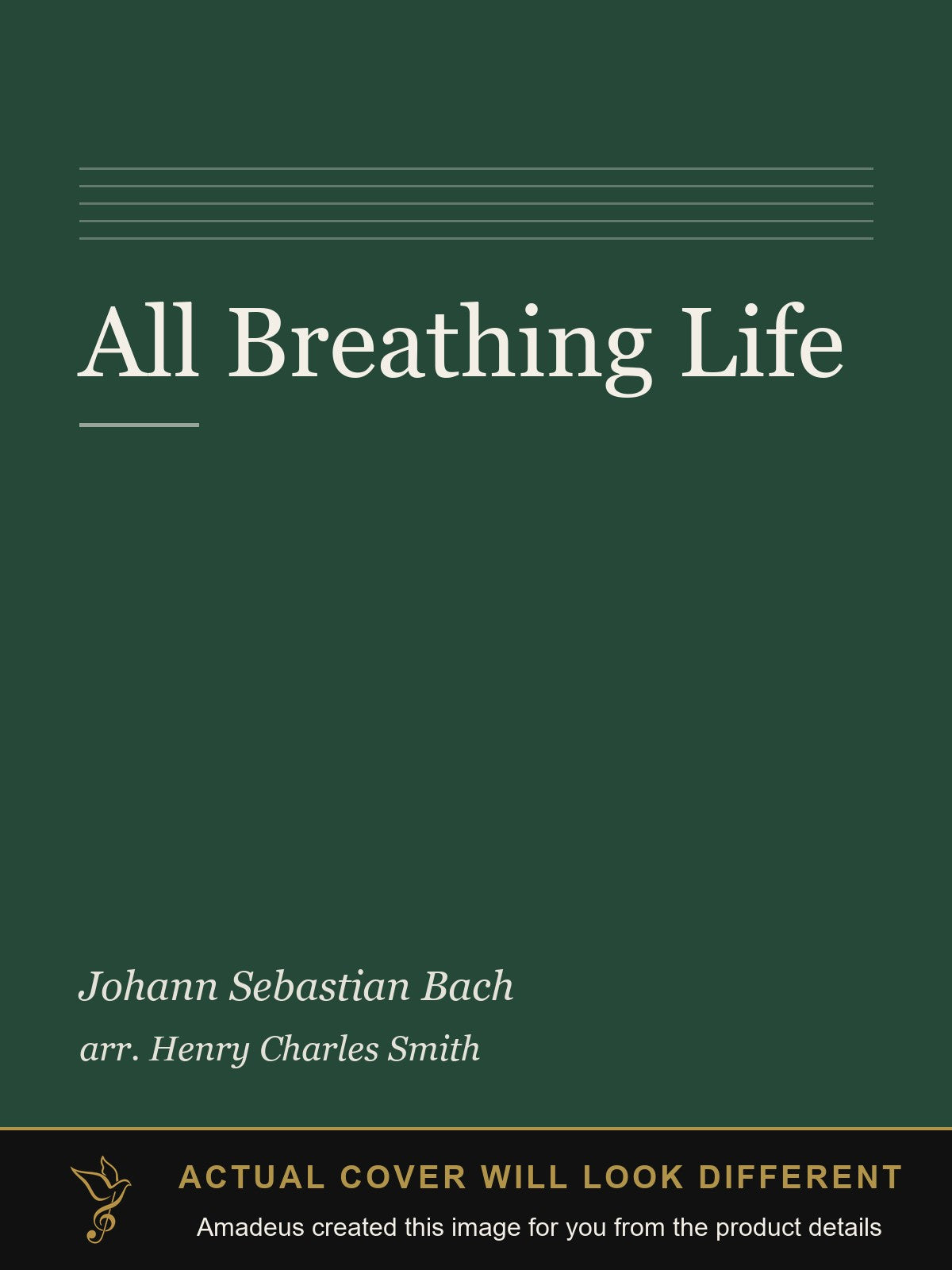 All Breathing Life - Amadeus created this image from the product details; the actual cover will look different