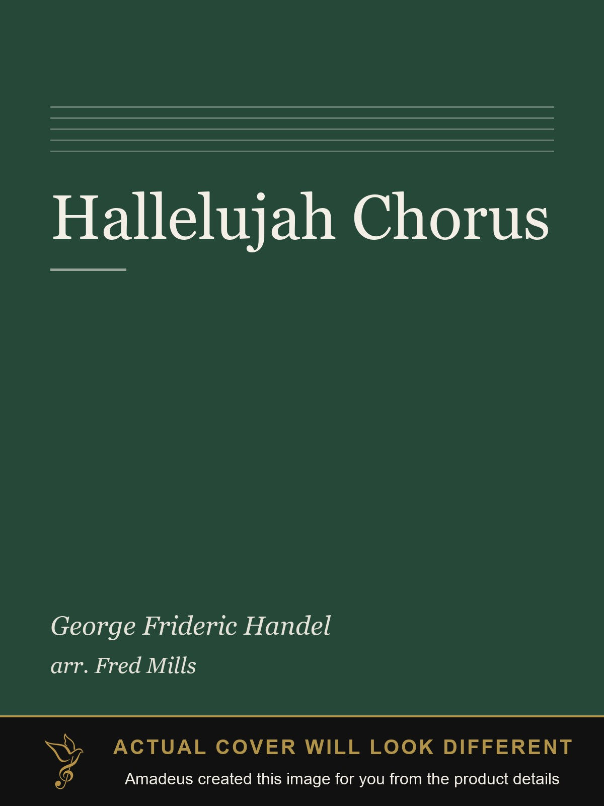 Hallelujah Chorus - Amadeus created this image from the product details; the actual cover will look different