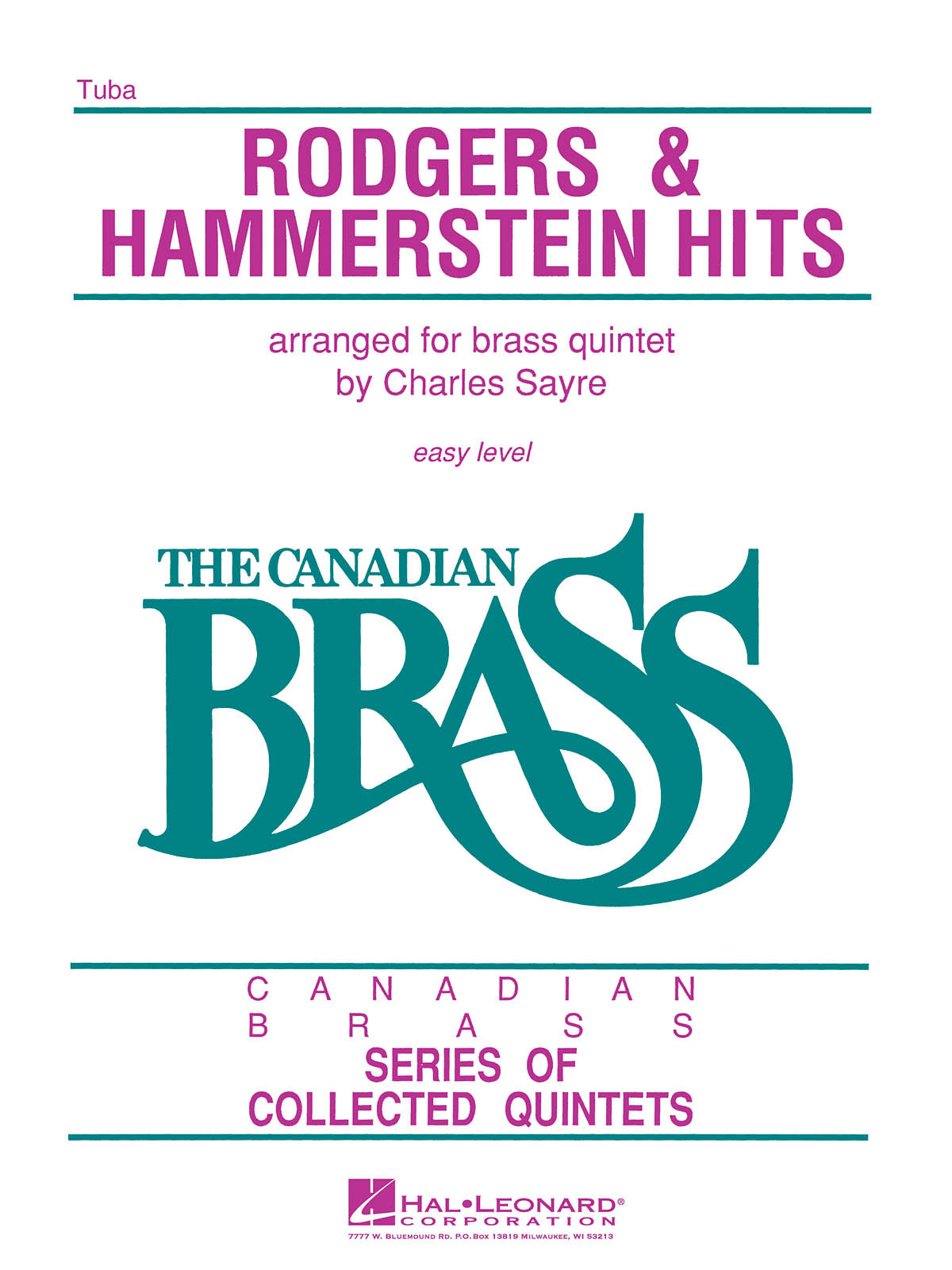 Product Cover for The Canadian Brass – Rodgers & Hammerstein Hits