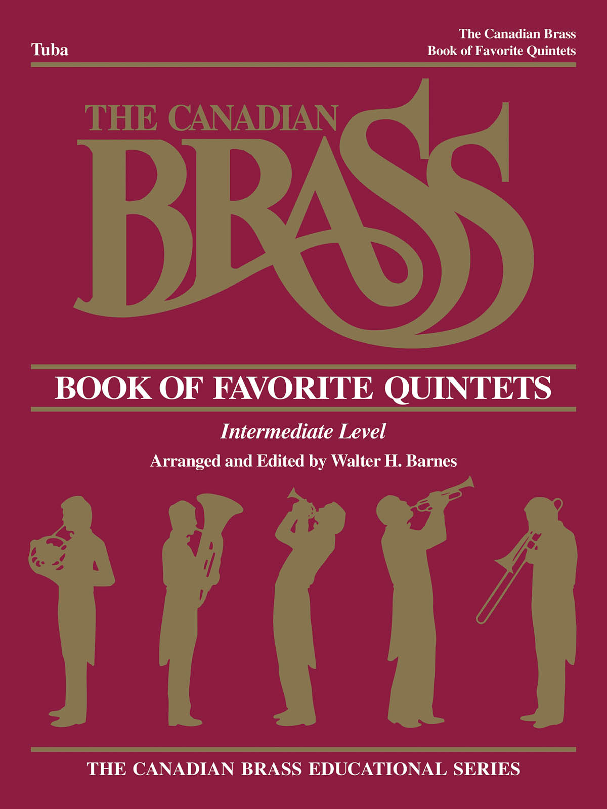 Product Cover for The Canadian Brass Book of Favorite Quintets