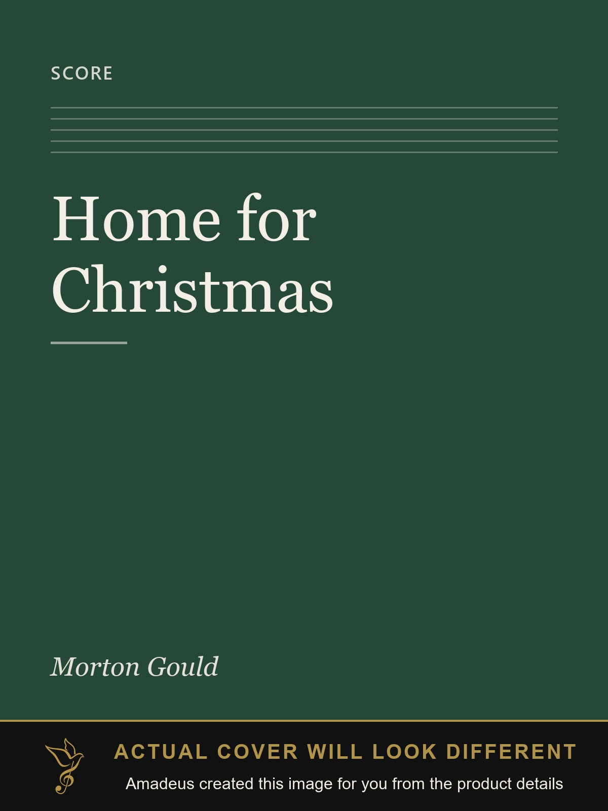 Home for Christmas - Amadeus created this image from the product details; the actual cover will look different