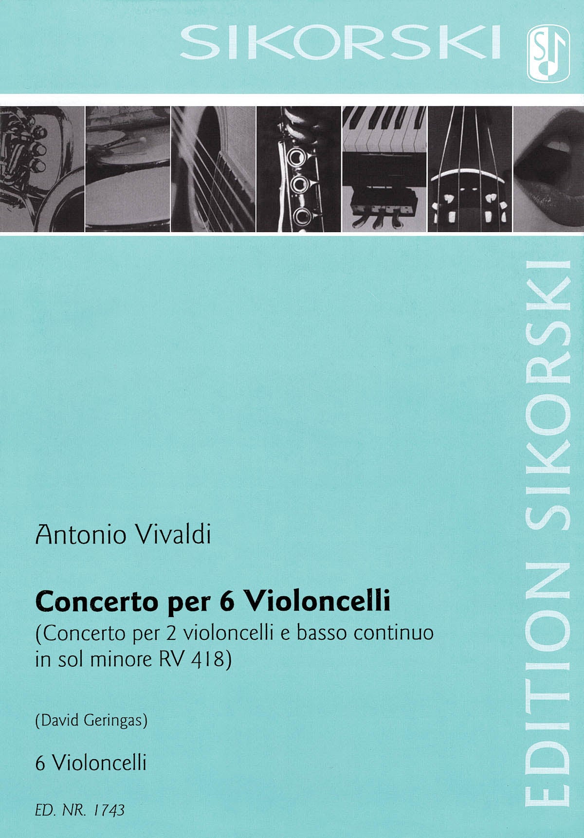 Product Cover for Concerto for Six Violoncellos