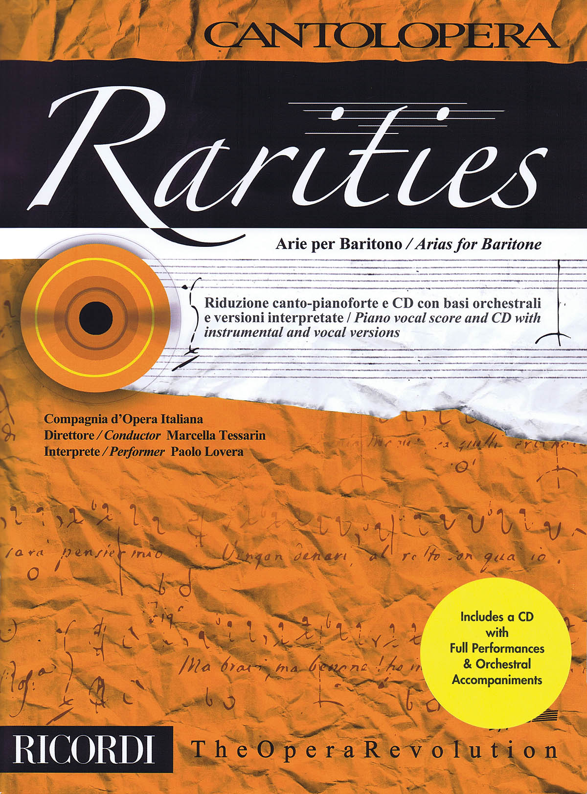 Product Cover for Rarities: Arias for Baritone