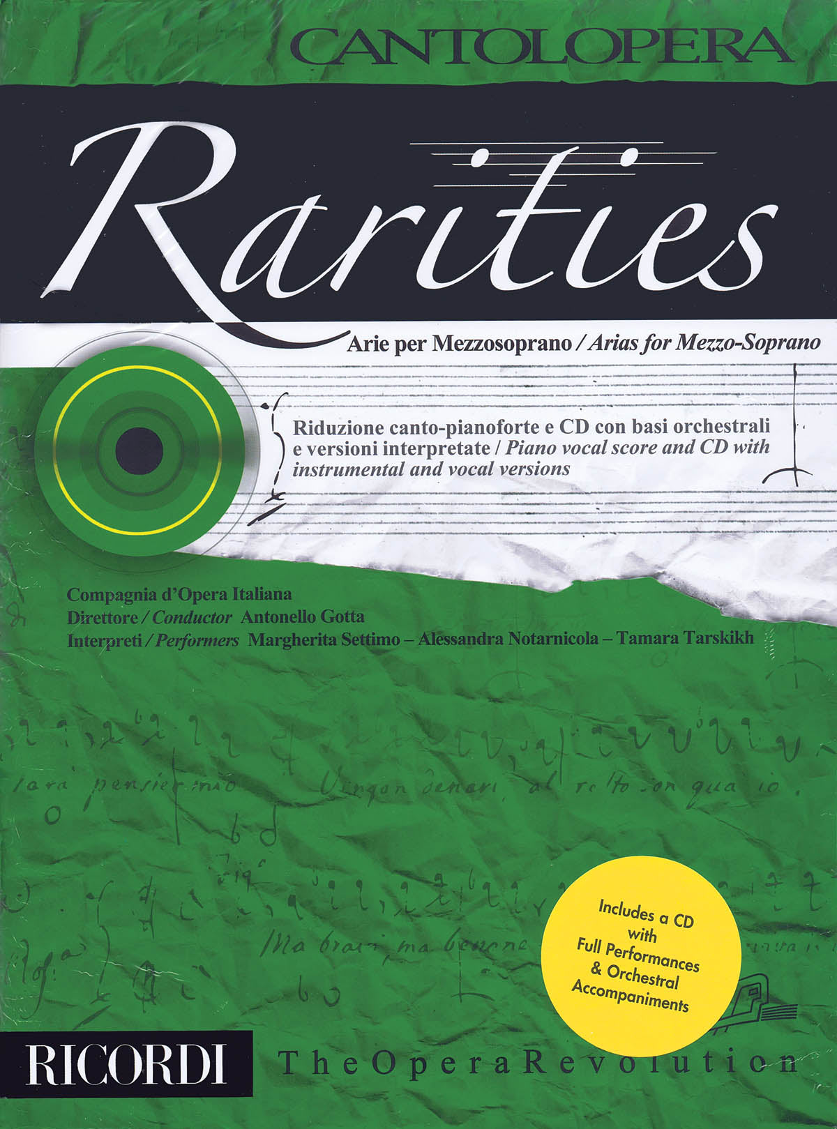 Product Cover for Cantolopera: Arias for Mezzo-Soprano – Rarities