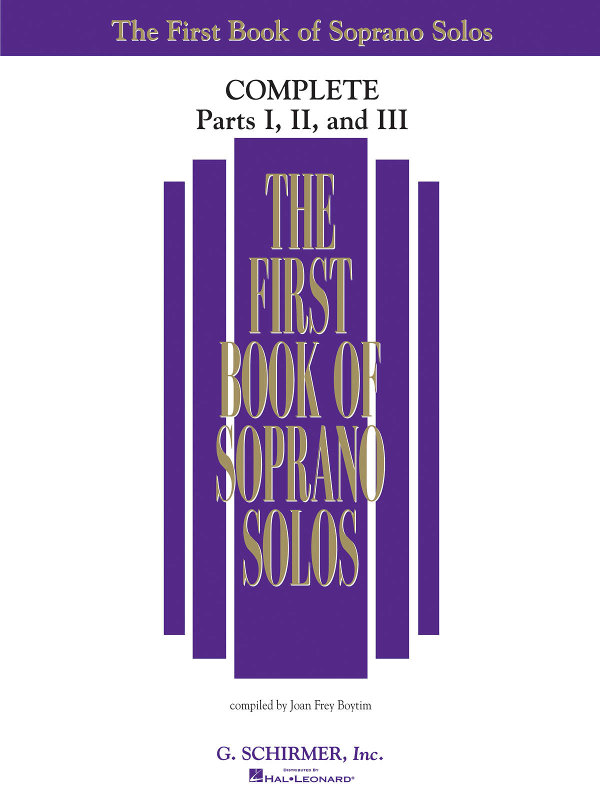 Product Cover for The First Book of Solos Complete – Parts I, II and III