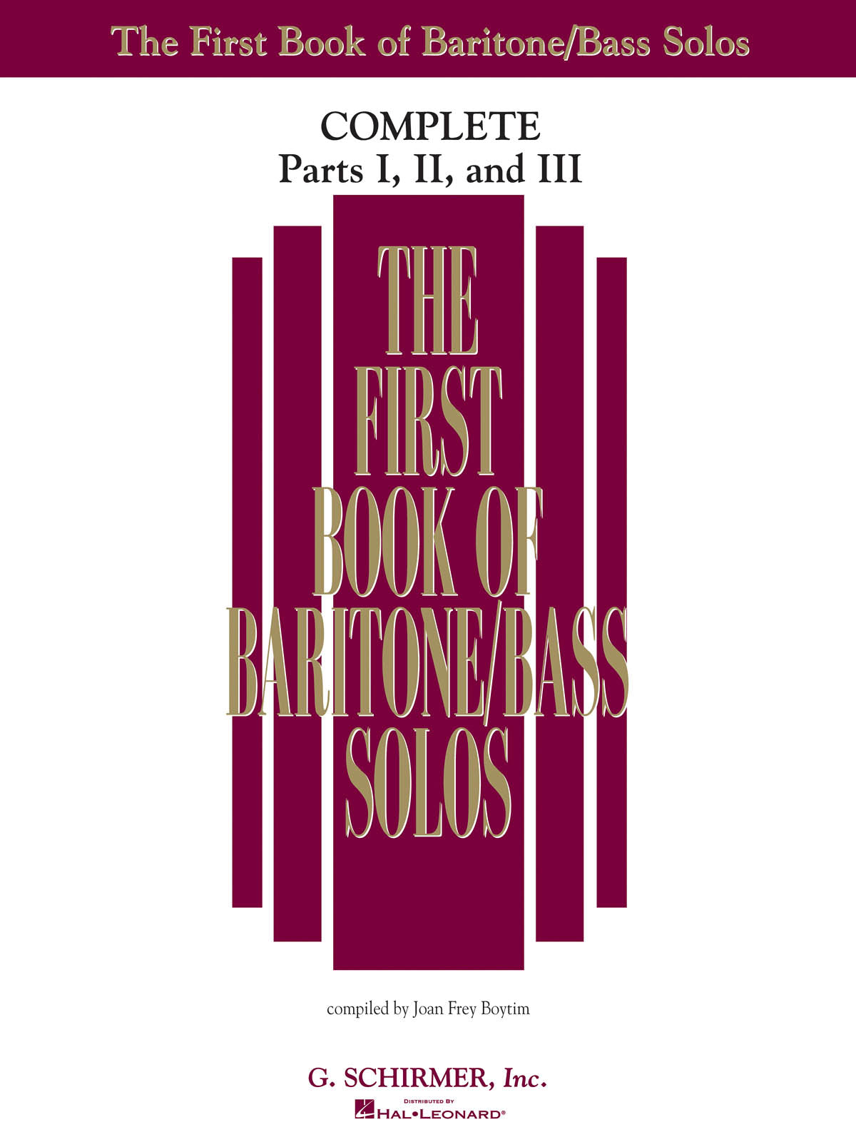 Product Cover for The First Book of Solos Complete – Parts I, II and III
