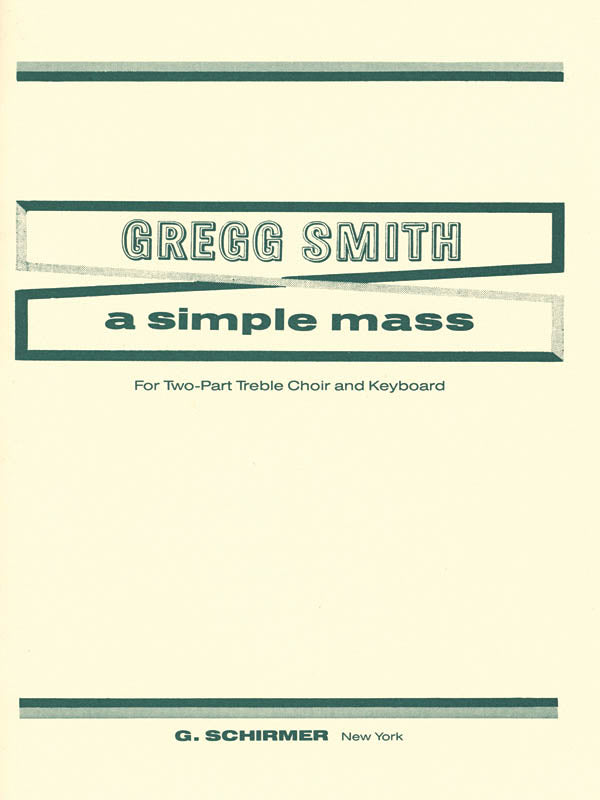 Product Cover for A Simple Mass