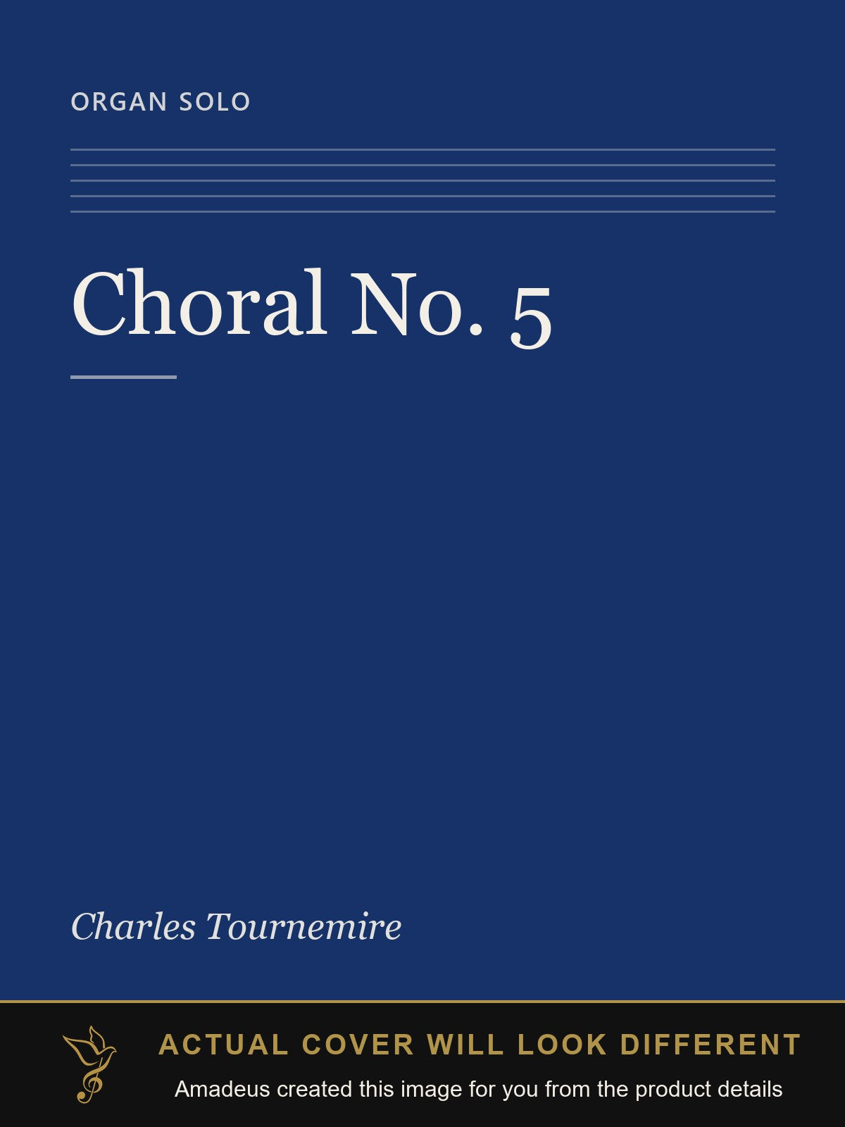 Choral No. 5 - Amadeus created this image from the product details; the actual cover will look different