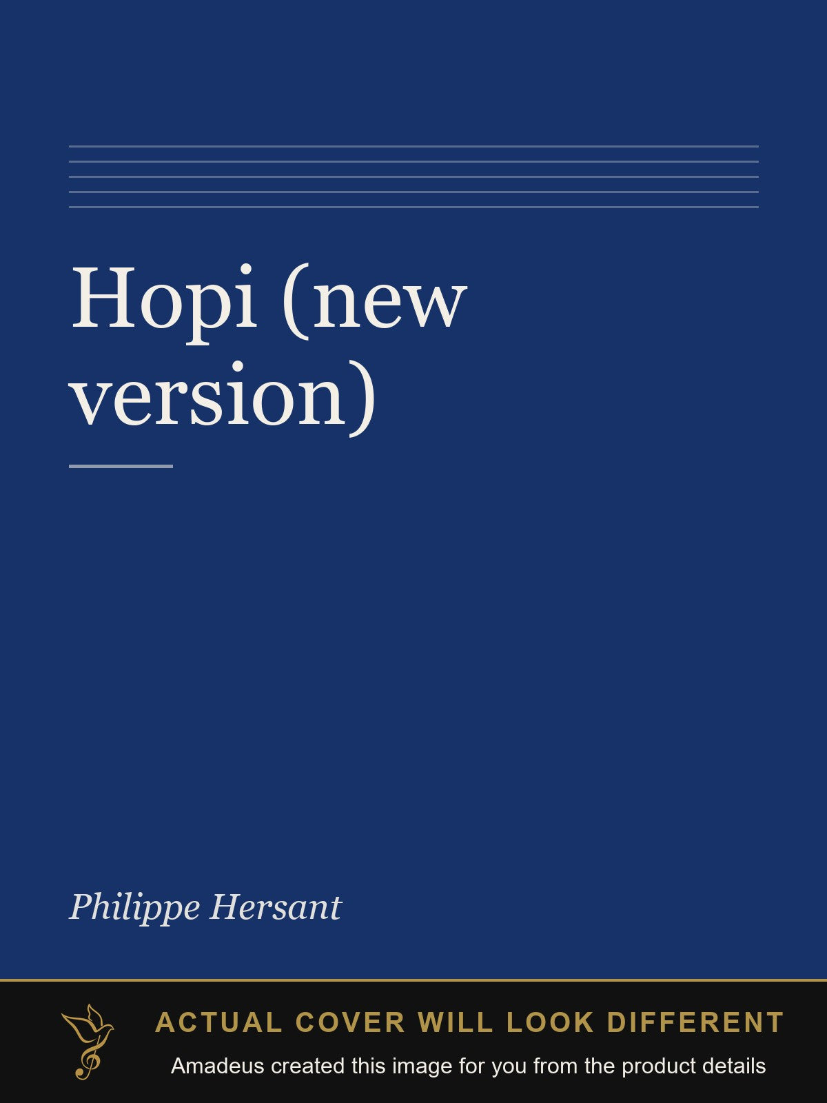 Hopi (new version) - Amadeus created this image from the product details; the actual cover will look different