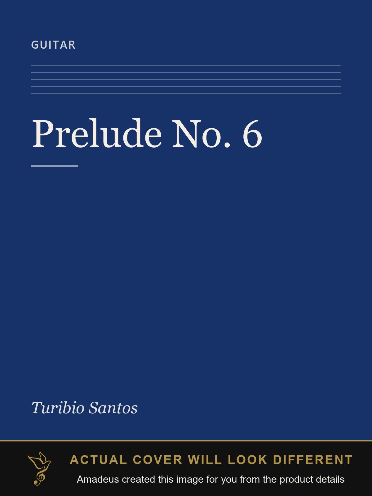 Prelude No. 6 - Amadeus created this image from the product details; the actual cover will look different