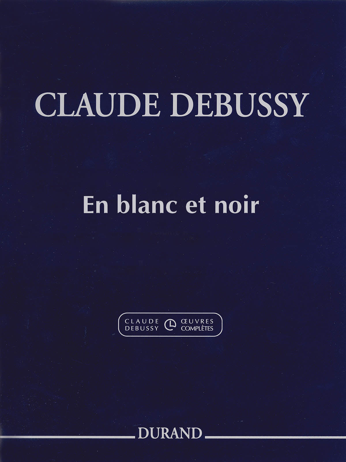 Product Cover for En blanc et noir
