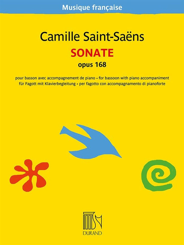 Product Cover for Sonate for Bassoon and Piano, Op. 168