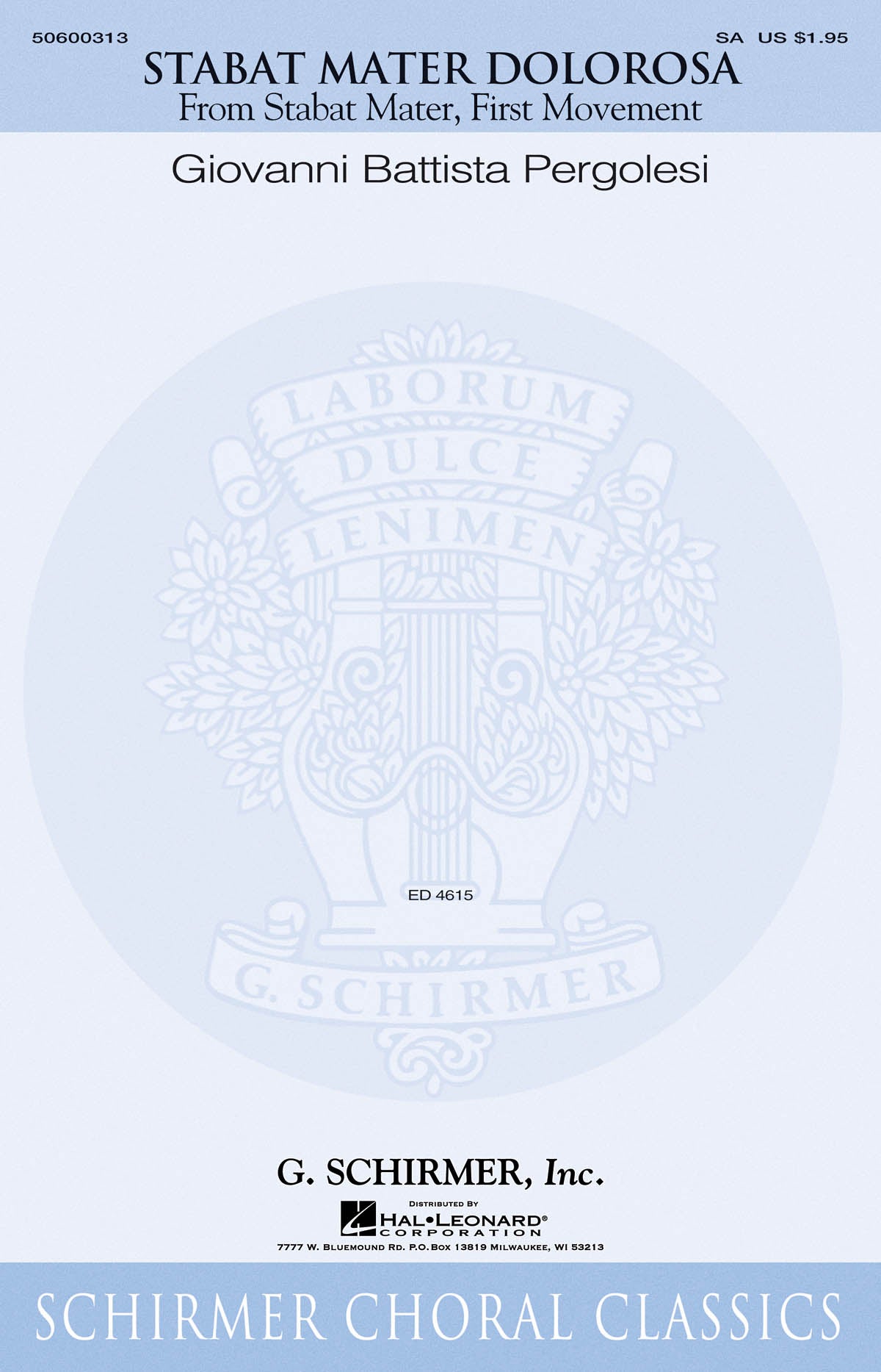 Product Cover for Stabat Mater Dolorosa