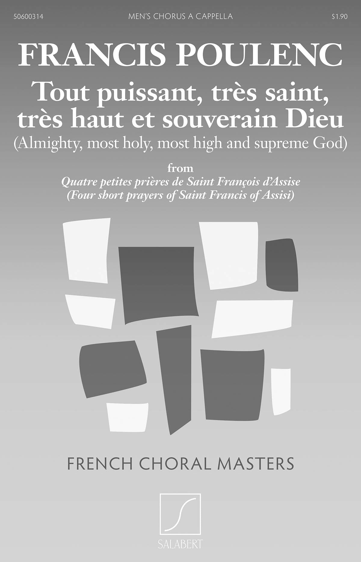 Product Cover for Tout puissant, très saint, trés haut et souverain Dieu