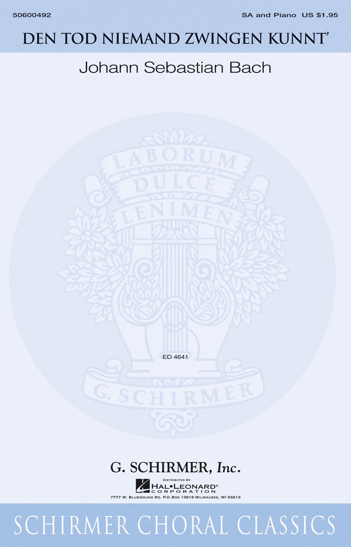 Product Cover for Den Tod Niemand zwingen kunnt'