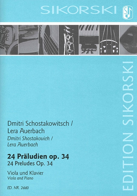 Product Cover for 24 Preludes Op. 34