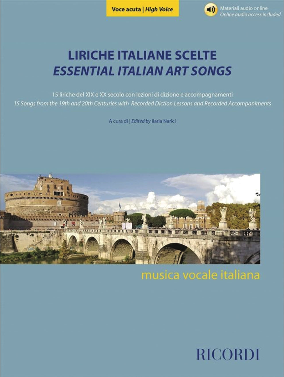 Product Cover for Essential Italian Art Songs – High Voice